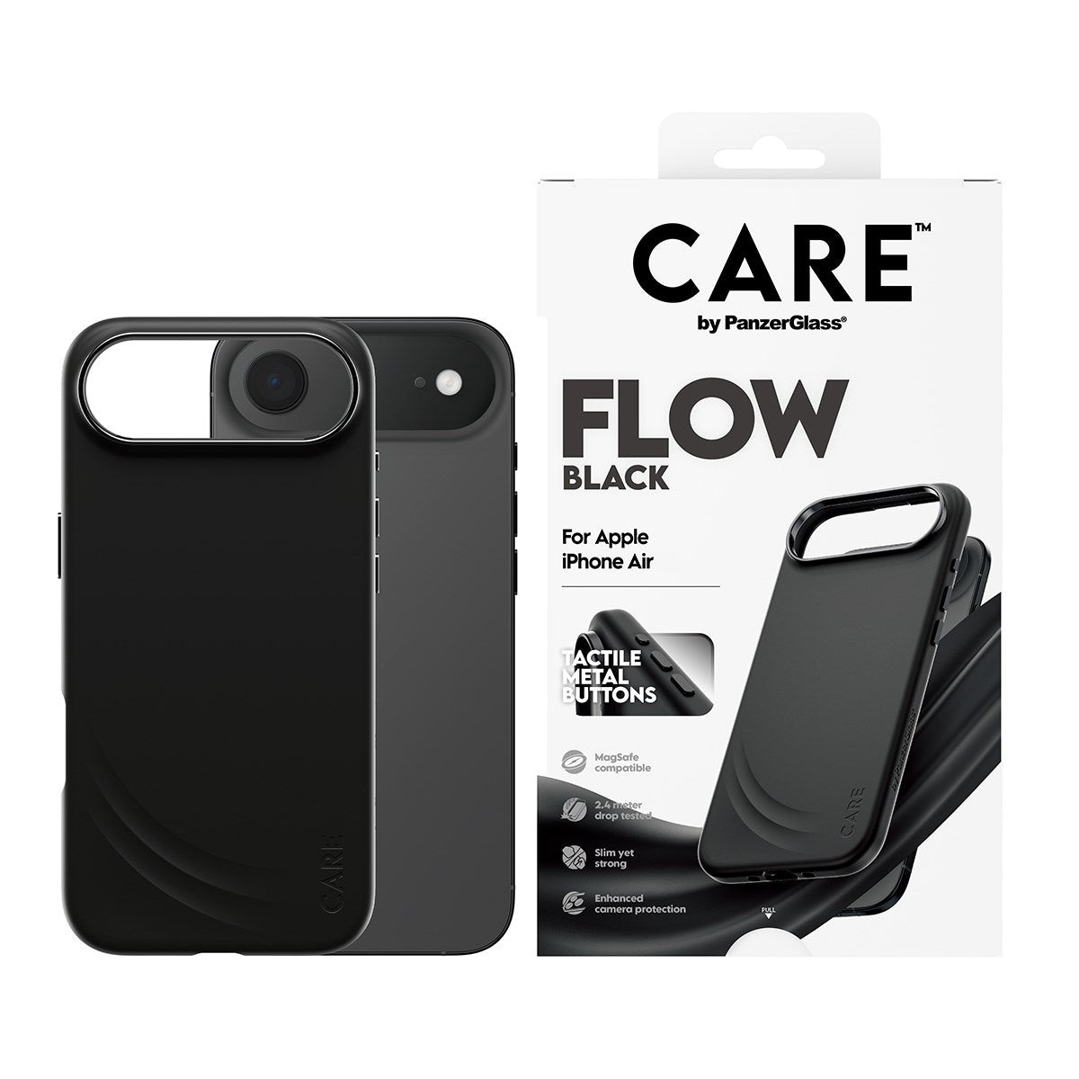 CARE by PanzerGlass® FLOW Case Sort m. MagSafe iPhone Air